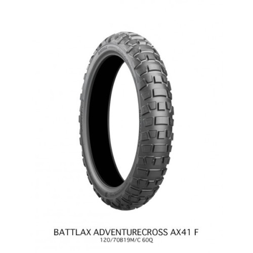 BRIDGESTONE 130/80-18 AX41 ADVENTURECROSS M/C 66P TL REAR DOT2024