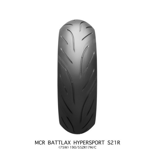BRIDGESTONE 190/55 ZR17 S21 M/C (75W) TL REAR DOT2026